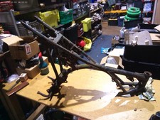 1961 - 1966 HONDA CB72 250 HAWK FRAME CHASSIS CB72-101228