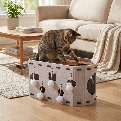 Cat cave house condo - cave,