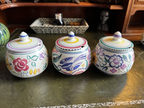 Three poole potter 1950s - 1950s, jam