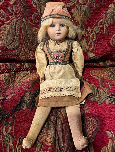 Antique norwegian costume - antique,