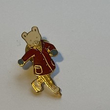 Rupert Bear Ice Skating Metal