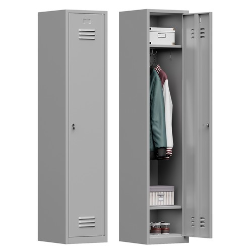 Metal locker door 71 - metal, 71'h