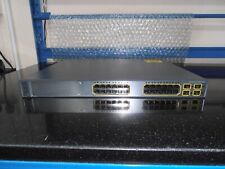 Cisco Catalyst 3750 Series  WS-C3750G-24TS-S1U  24 Port L3 Switch Marks On Facia