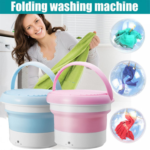 Mini folding portable - folding, washing
