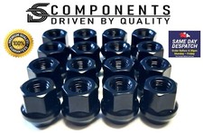 16 X FORD WHEEL NUTS Black