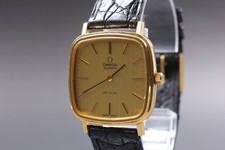 Vintage 1980 Omega De Ville Quartz Gold Dial Cal.1330 Ref.191.0045 [Near Mint]