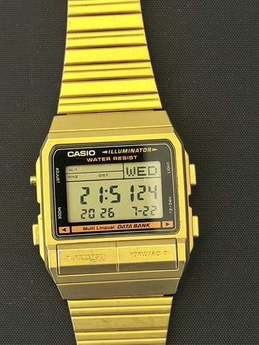 Casio vintage data bank - bank, db380g