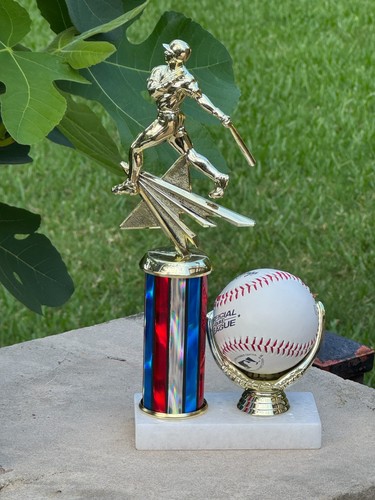 Baseball trophy game ball - trophy, -game