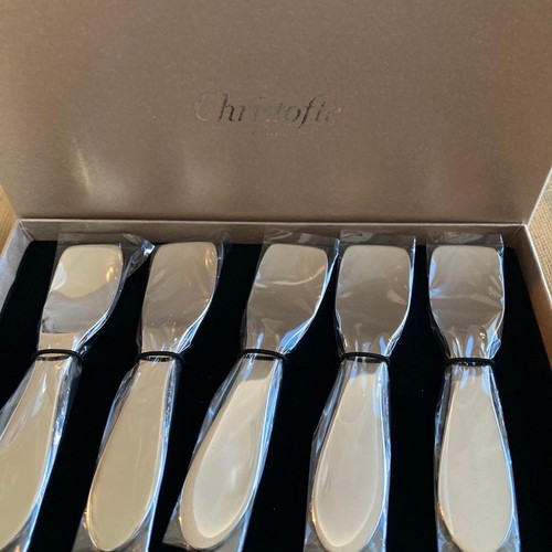 Christofle spoon set 5 - christofle, of