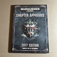 Warhammer 40K 8th CHAPTER APPROVED Supplemental Rulebook 2017 Edition 25A1767