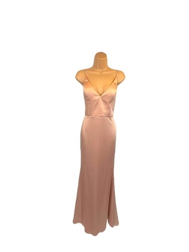 Jovani satin blush - -,