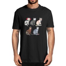 Horror Cats Graphic T-Shirt
