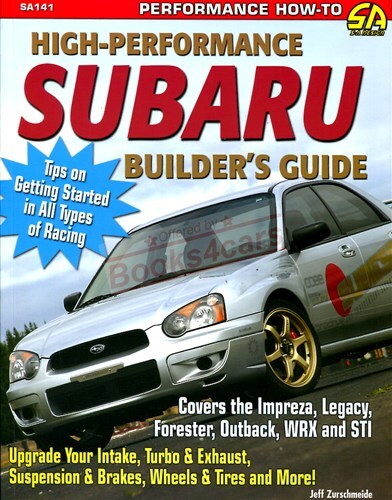 Subaru book builders manual - builders,