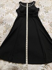 Black ruched bust diamante