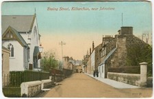 EWING STREET, KILBARCHAN, NEAR JOHNSTONE - Renfrewshire Postcard