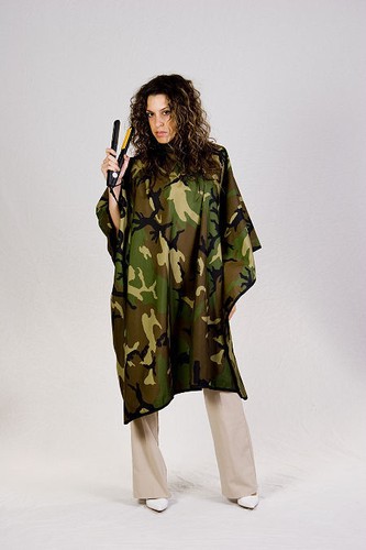 Hair stylist salon barber camo - salon,