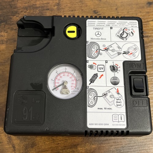 Genuine mercedes tyre pump air - mercedes,