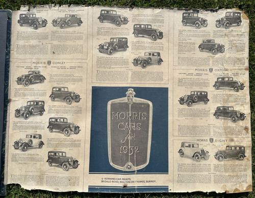 Original 1932 advertising - original,
