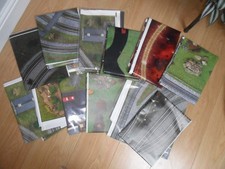Collection of 12 Track Mats for Hornby OO Gauge Model Train Sets