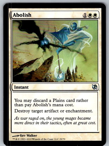 Mtg tcg abolish uncommon - abolish, 29