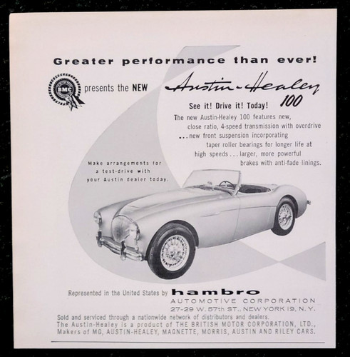 Austin healey 100 original - 100,