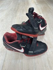 Nike Romaleos 2 Weightlifting Shoes - size 11.5 - Black + Red 
