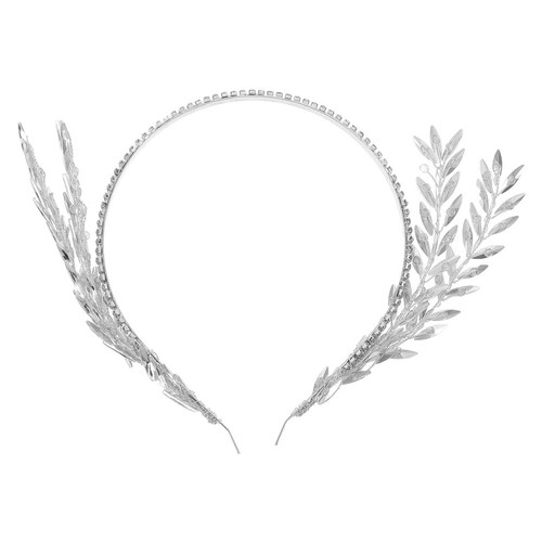 Rhinestone hair band wedding - hair,