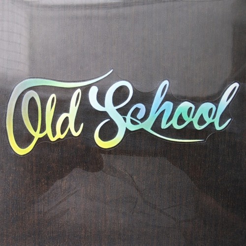 Multicolour old school vinyl - multicolour,