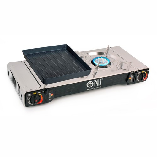 Portable double burner - portable,