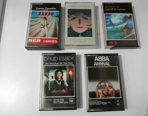 Vintage cassette music - 5, tapes