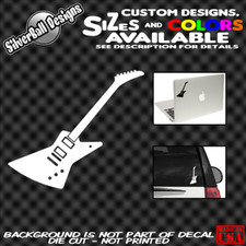 Explorer Guitar Vinyl sticker