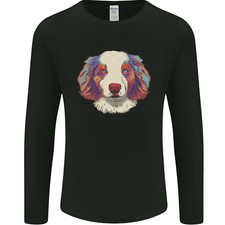 Australian Shepherd Dog Mens Long Sleeve T-Shirt