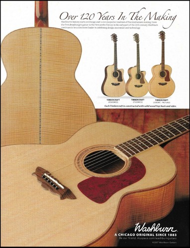 2007 washburn timbercraft - washburn,