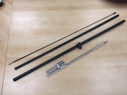 Feather flag pole set - flag,