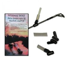 ENTERPRISE TACKLE Nightlite Adaptor QUIVER Rod tip nite light barbel CARP