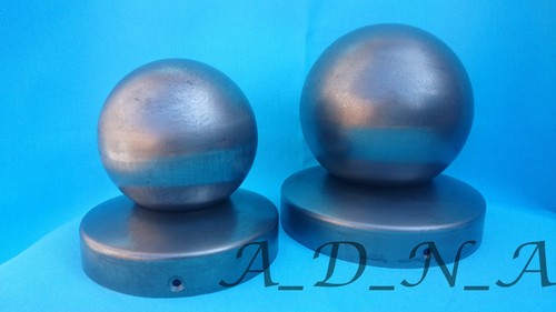 Round metal steel fence gate - fence,