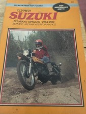 Clymer Suzuki 125-400cc