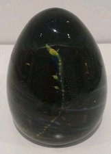 Vintage Mdina Glass Dark Blue