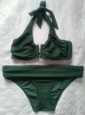 Heidi Klein Dark Green Bikini