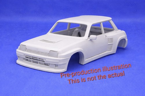 Renault turbo 32 resin - turbo,