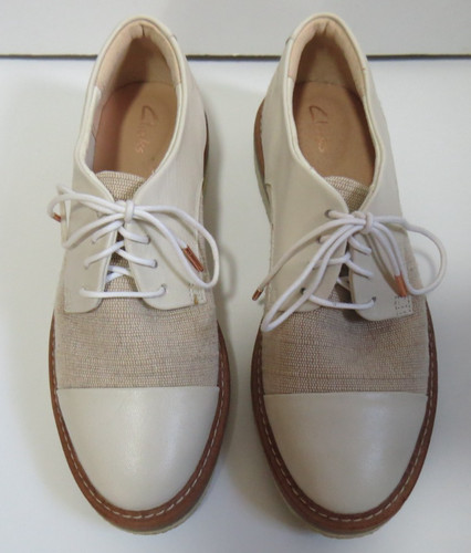 Clarks ladies cream and off - ladies,