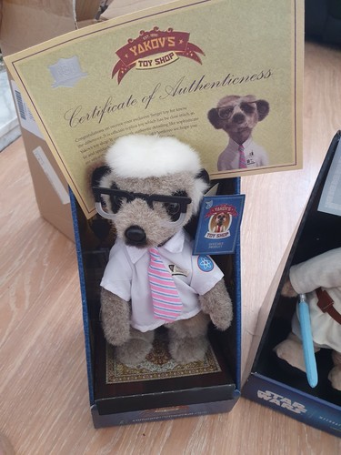 Sergie meerkat toy certificate