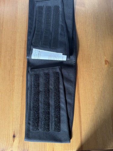 Black officers cummerbund - officers,
