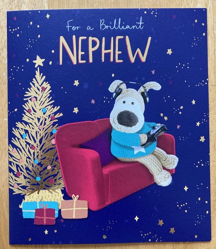 Brilliant nephew boofle - ‘brilliant,