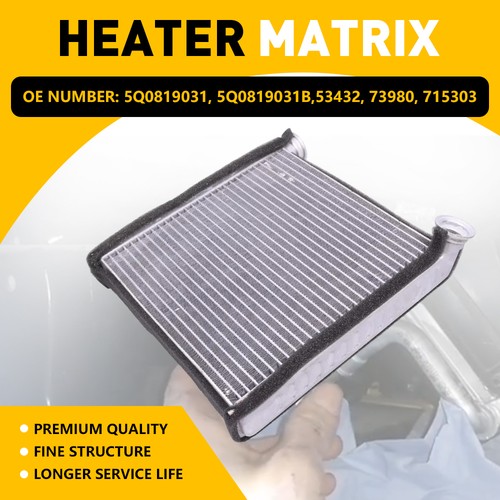 Heater matrix 5q0819031b fits - heater,