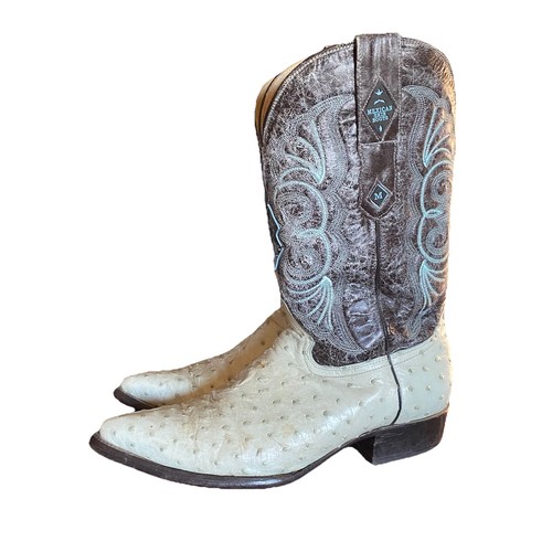 Mexican skin boots - boots, ostrich