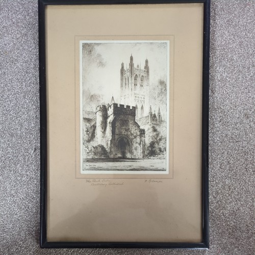 Signed robson print the dark - f,