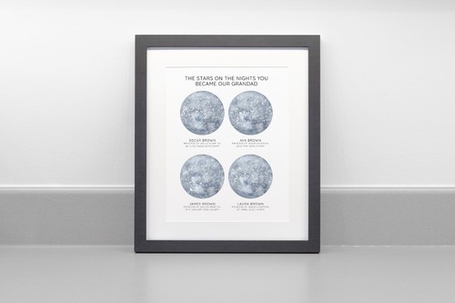 Personalised star map print - personalised,