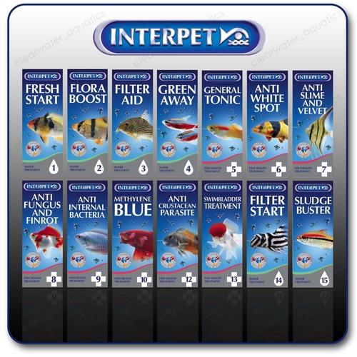Interpet fish tank treatment - fish,
