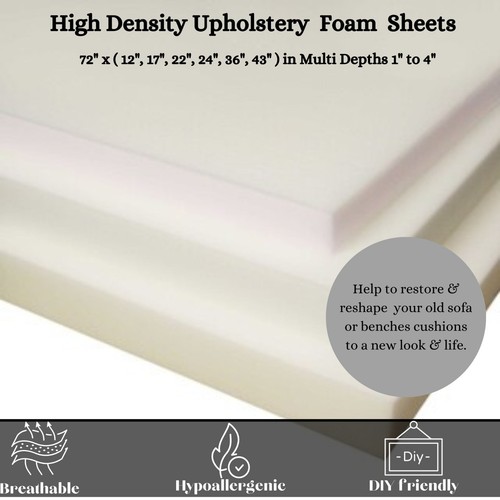 Upholstery foam 6ft medium - foam,